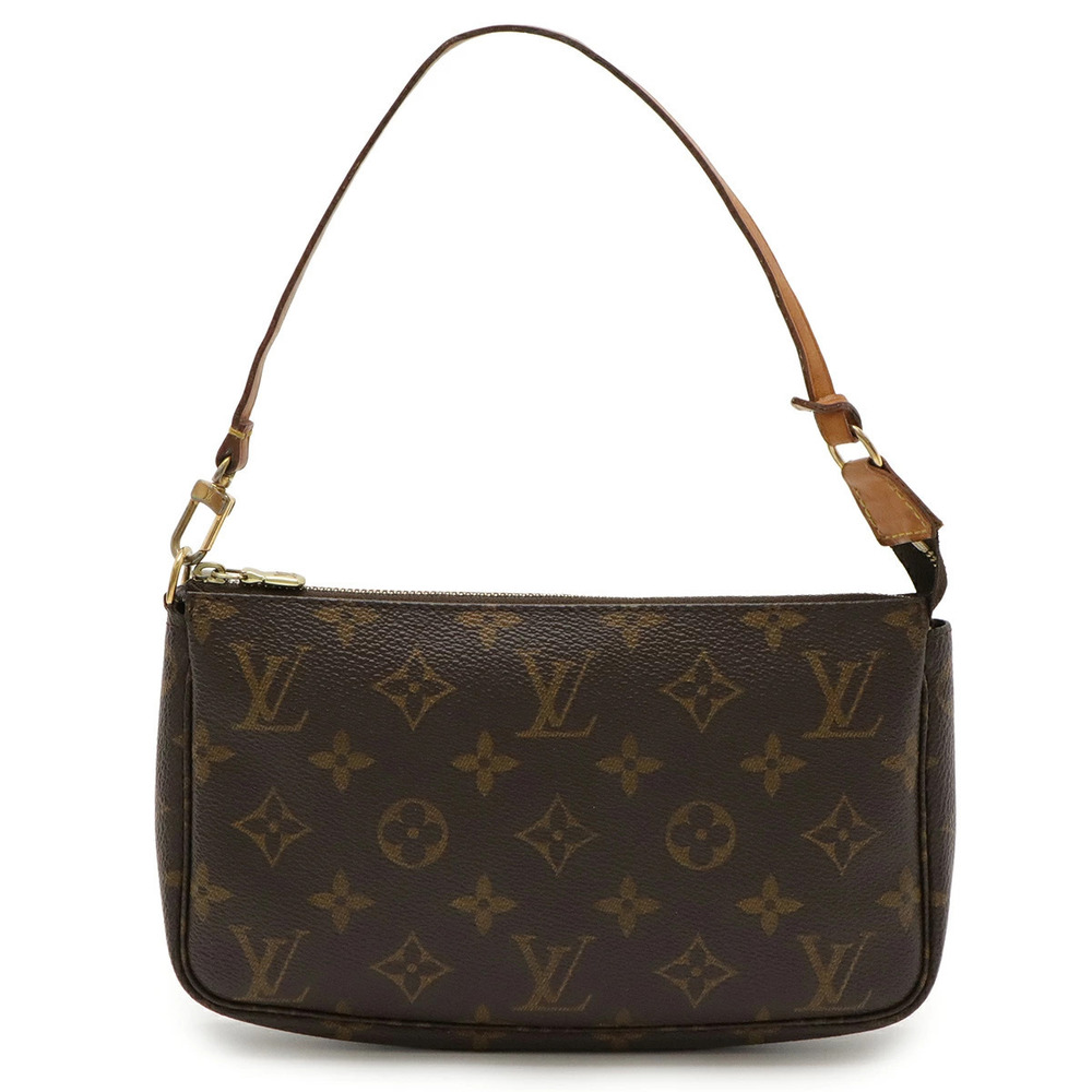 LOUIS VUITTON Monogram Pochette Accessoires Accessory Pouch Clutch Handbag Bag